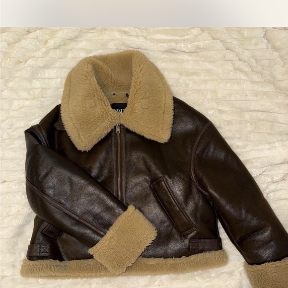 Zara Jackets & Blazers - Zara aviator coat